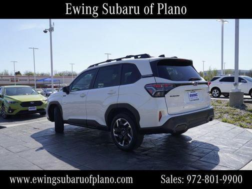 Crystal White Pearl 2026 Subaru Forester Hybrid Limited