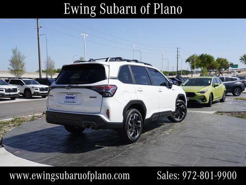 Crystal White Pearl 2026 Subaru Forester Hybrid Limited