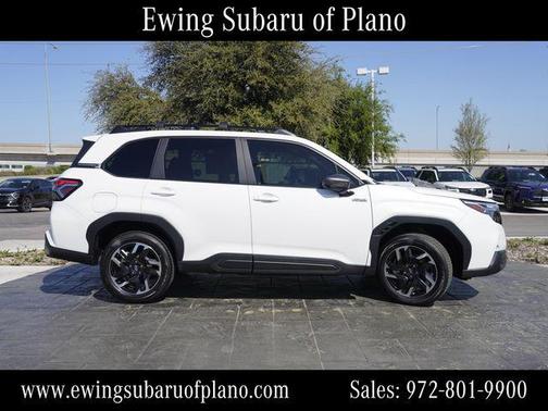 Crystal White Pearl 2026 Subaru Forester Hybrid Limited