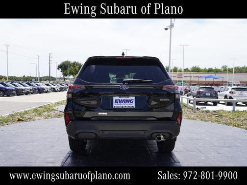 Crystal Black Silica 2026 Subaru Forester Hybrid Touring