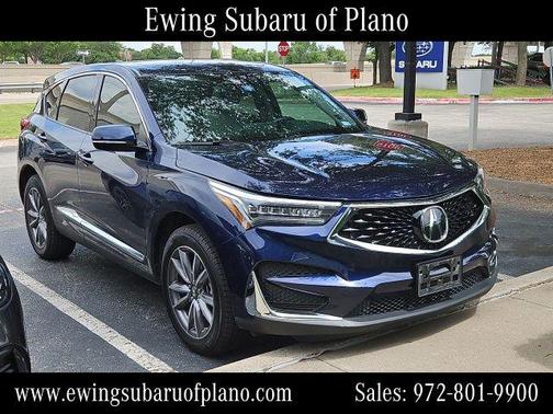 Fathom Blue Pearl 2020 Acura RDX Technology Package