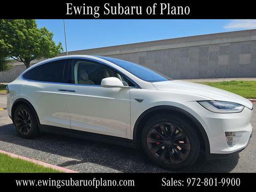 Solid White 2016 Tesla Model X P90D