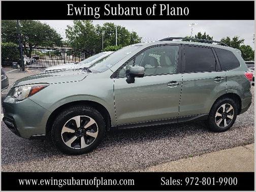 Jasmine Green Metallic 2017 Subaru Forester 2.5i Premium