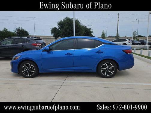 Electric Blue Metallic 2024 Nissan Sentra SV