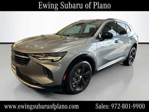 Satin Steel Metallic 2021 Buick Envision FWD Essence