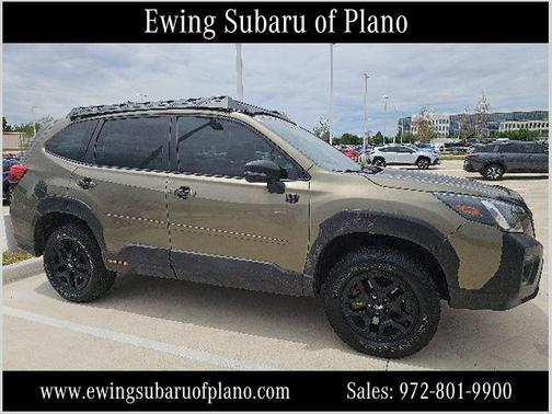 Autumn Green Metallic 2022 Subaru Forester Wilderness