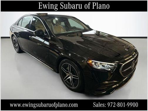 Black 2025 Mercedes-Benz E-Class E 350