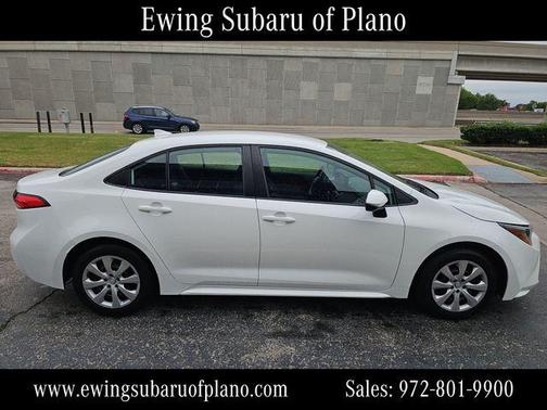White 2022 Toyota Corolla LE