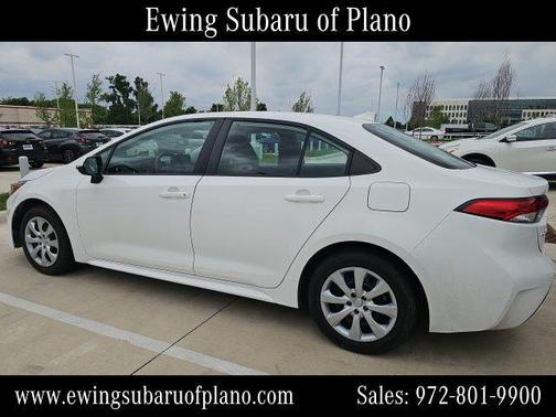 White 2022 Toyota Corolla LE