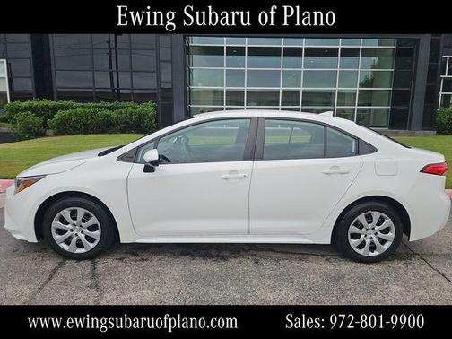 White 2022 Toyota Corolla LE