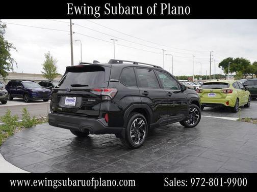 Crystal Black Silica 2026 Subaru Forester Hybrid Limited