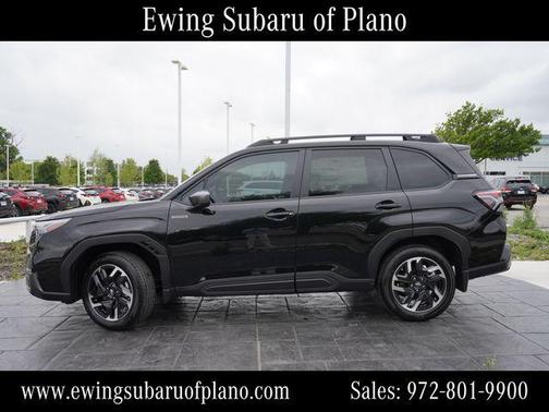 Crystal Black Silica 2026 Subaru Forester Hybrid Limited