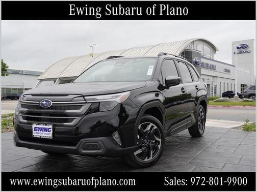 Crystal Black Silica 2026 Subaru Forester Hybrid Limited