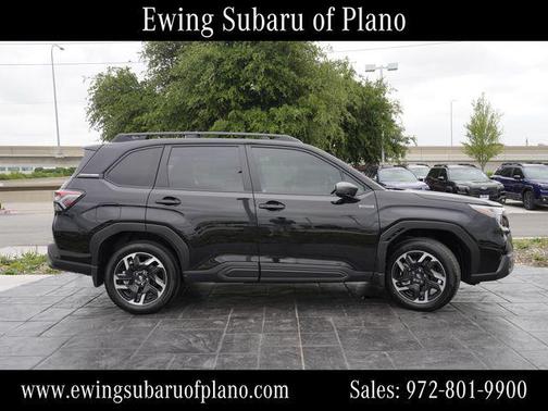 Crystal Black Silica 2026 Subaru Forester Hybrid Limited