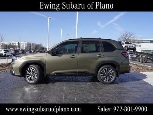 Green Metallic 2026 Subaru Forester Hybrid Touring