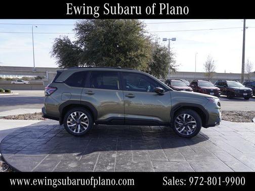 Green Metallic 2026 Subaru Forester Hybrid Touring