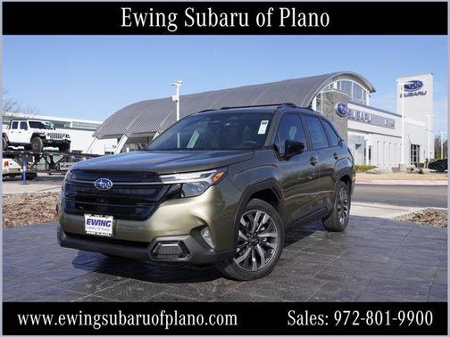 Green Metallic 2026 Subaru Forester Hybrid Touring