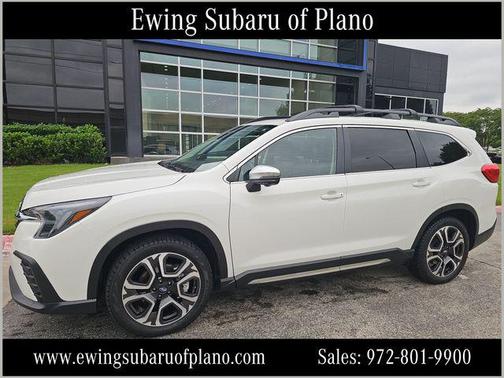 Crystal White Pearl 2023 Subaru Ascent Limited 8-Passenger