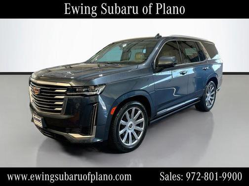 Shadow Metallic 2021 Cadillac Escalade Premium Luxury Platinum