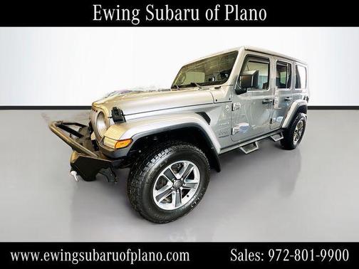 Billet Silver Metallic Clearcoat 2018 Jeep Wrangler Unlimited Sahara