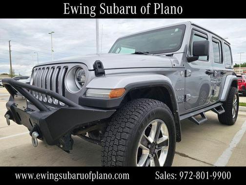Billet Silver Metallic Clearcoat 2018 Jeep Wrangler Unlimited Sahara