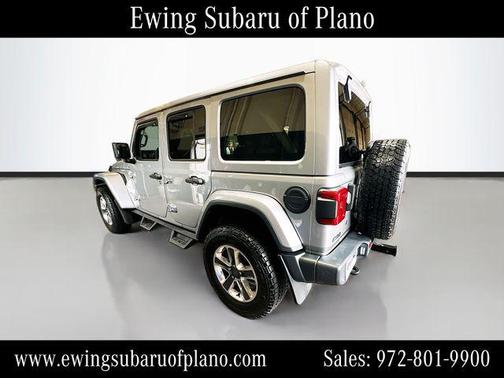 Billet Silver Metallic Clearcoat 2018 Jeep Wrangler Unlimited Sahara