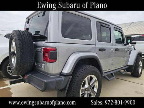 Billet Silver Metallic Clearcoat 2018 Jeep Wrangler Unlimited Sahara
