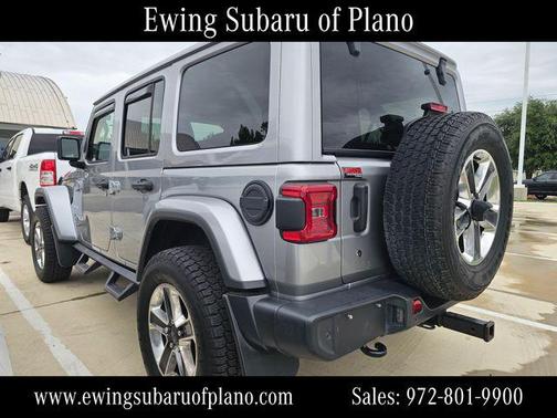 Billet Silver Metallic Clearcoat 2018 Jeep Wrangler Unlimited Sahara