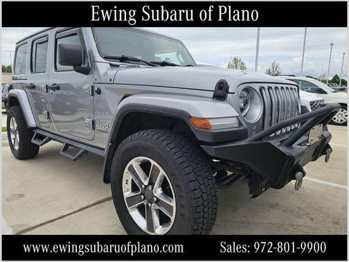 Billet Silver Metallic Clearcoat 2018 Jeep Wrangler Unlimited Sahara