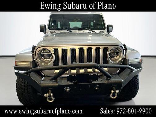 Billet Silver Metallic Clearcoat 2018 Jeep Wrangler Unlimited Sahara