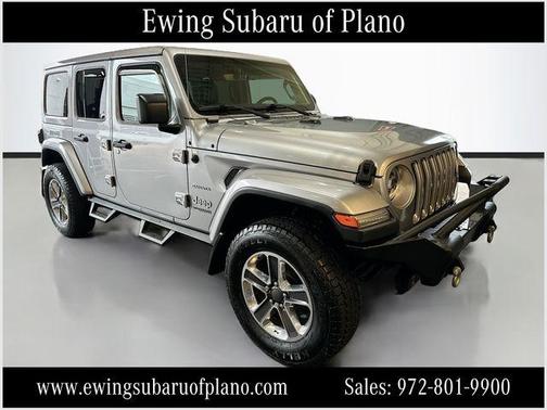 Billet Silver Metallic Clearcoat 2018 Jeep Wrangler Unlimited Sahara
