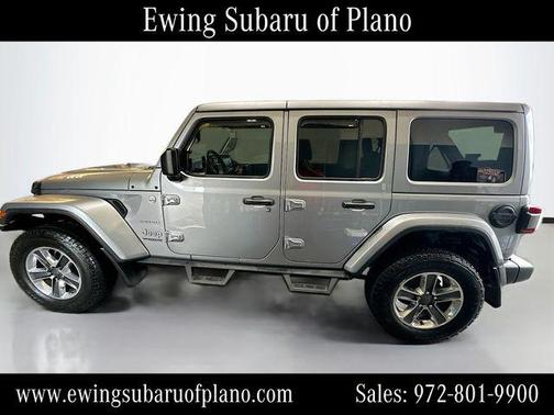 Billet Silver Metallic Clearcoat 2018 Jeep Wrangler Unlimited Sahara