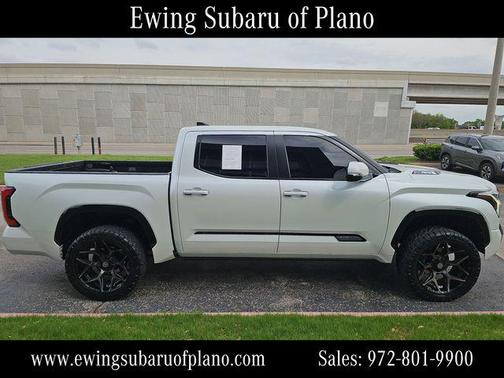 Wind Chill Pearl 2024 Toyota Tundra Hybrid Platinum