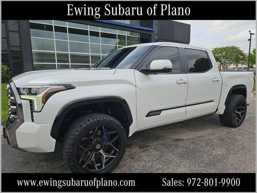 Wind Chill Pearl 2024 Toyota Tundra Hybrid Platinum