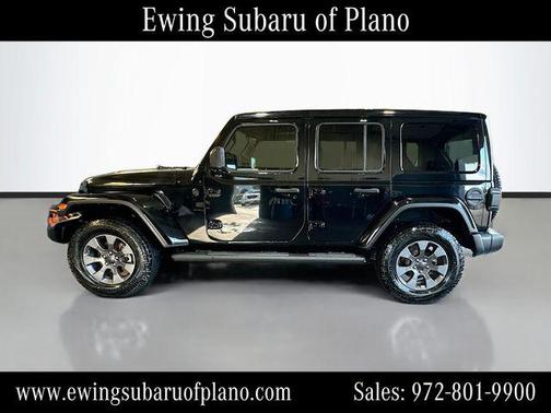 Black Clearcoat 2020 Jeep Wrangler Unlimited Sahara