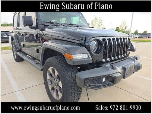 Black Clearcoat 2020 Jeep Wrangler Unlimited Sahara
