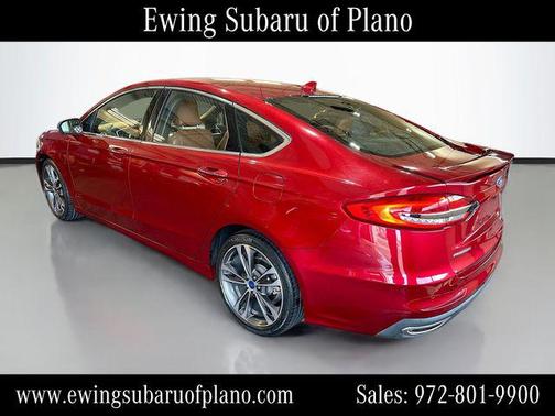 Ruby Red Metallic Tinted Clearcoat 2019 Ford Fusion Titanium
