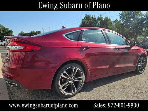 Ruby Red Metallic Tinted Clearcoat 2019 Ford Fusion Titanium