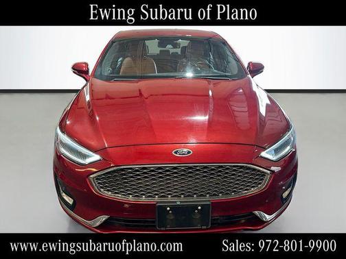 Ruby Red Metallic Tinted Clearcoat 2019 Ford Fusion Titanium