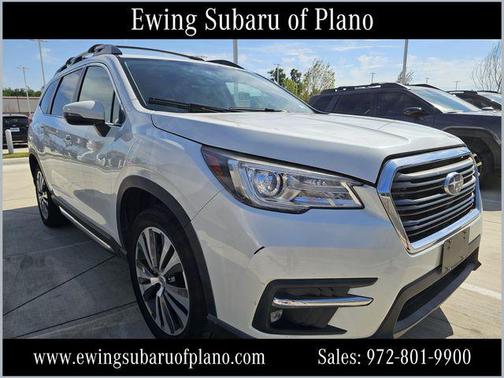 Crystal White Pearl 2020 Subaru Ascent Limited 7-Passenger