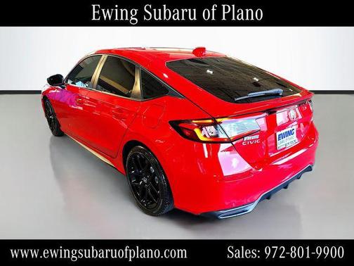 Rallye Red 2025 Honda Civic Sport