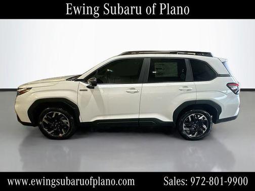 Crystal White Pearl 2026 Subaru Forester Hybrid Premium