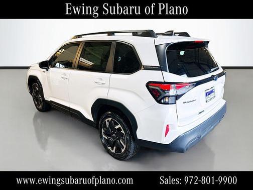 Crystal White Pearl 2026 Subaru Forester Hybrid Premium