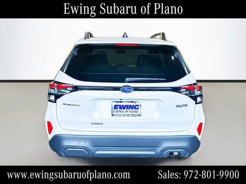 Crystal White Pearl 2026 Subaru Forester Hybrid Premium