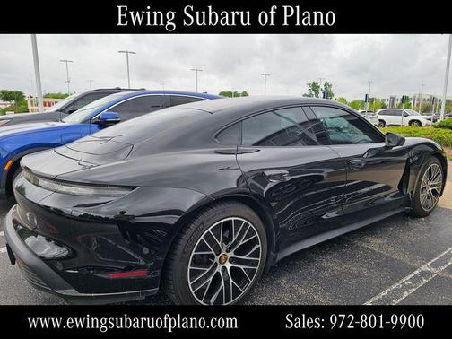 Black 2020 Porsche Taycan 4S