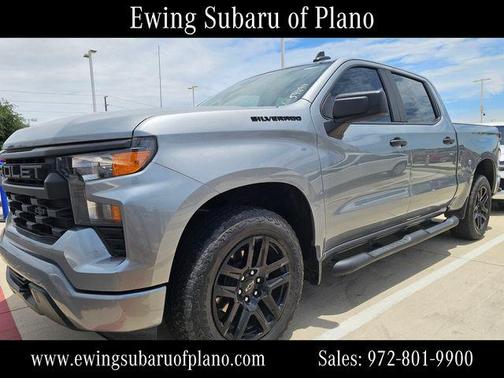 Sterling Gray Metallic 2024 Chevrolet Silverado 1500 Custom