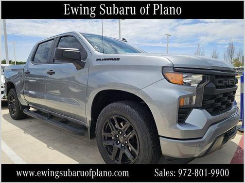 Sterling Gray Metallic 2024 Chevrolet Silverado 1500 Custom