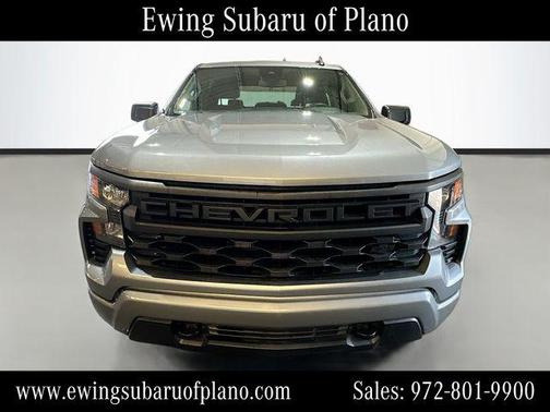 Sterling Gray Metallic 2024 Chevrolet Silverado 1500 Custom