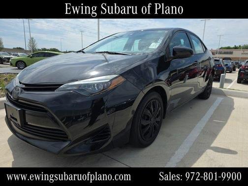 Black Sand Pearl 2018 Toyota Corolla LE