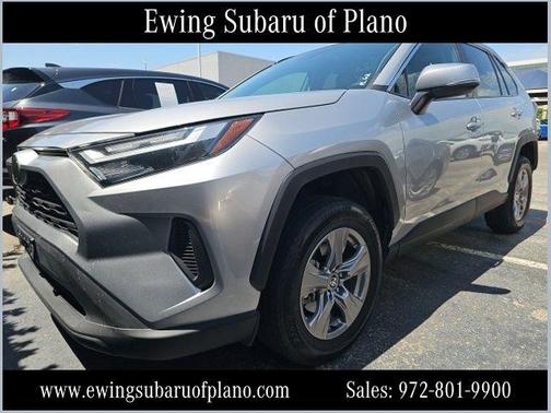 Silver Sky Metallic 2025 Toyota RAV4 Hybrid XLE